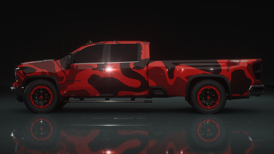 Red Camo - Trucks and Suv's