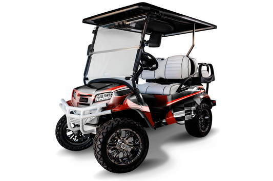 019 - Golf Cart Vinyl Wrap