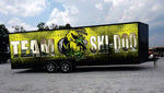 Avery Vinyl SKI-DOO Snowmobile Trailer Wrap Team SKI Doo