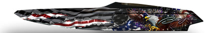 Baja vinyl wrap design -  American theme