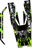 2017, 2018, 2019 Arctic Cat XF 9000 Turbo Wrap with Tunnel - Skull Eyes