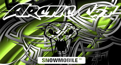 Arctic Cat Snowmobile Banner 11 Size 2x4'