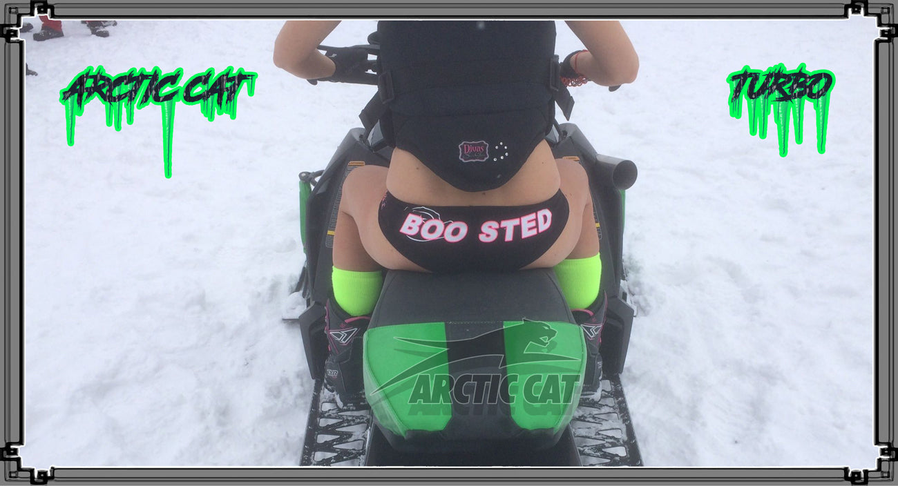 Arctic Cat Snowmobile Banner Size 2x4'- Boosted