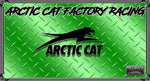 Arctic Cat Snowmobile Banner Size 2x4'- Green