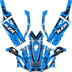 Polaris RZR Blue Wrap Kit