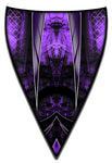 Baja Custom vinyl boat wrap design -  Purple Kobra