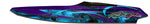 Baja Custom vinyl boat wrap design -  Royal Purple