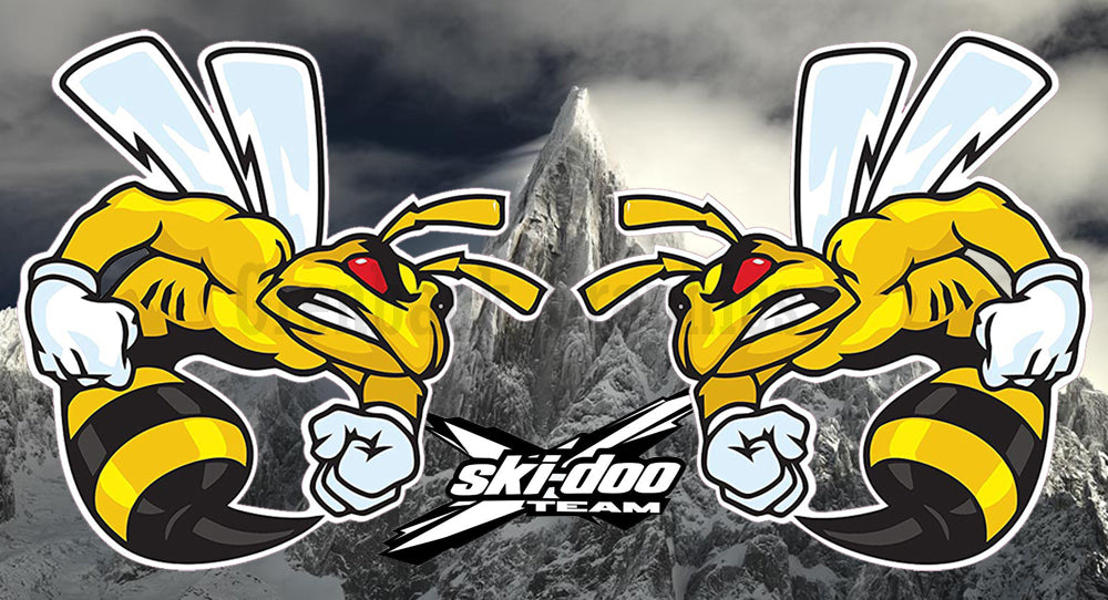 SKI DOO Bee Snowmobile Banner 7