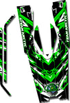 2012-2019 Arctic Cat ZR- White and Green