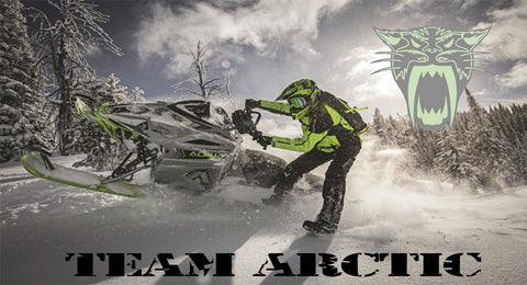 Team Arctic Banner 3 2x4'