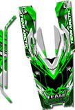 2012 -2017 4 Stroke and Turbo Sled: Green Claw