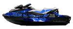 2020 Custom Jet Ski Sea Doo wrap  Design-Blue Clone