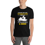 Short-Sleeve Mens T-Shirt- If Money Can't Buy Happiness
