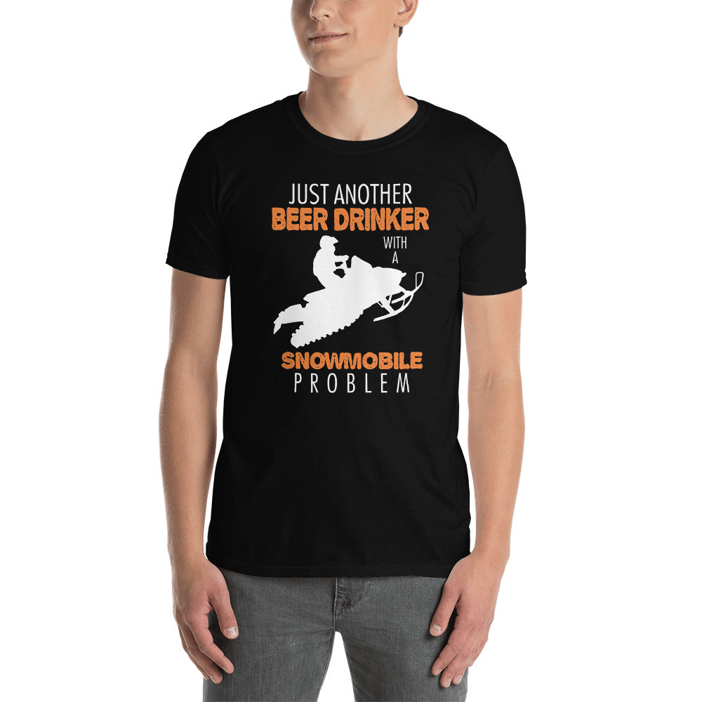 Short-Sleeve Mens T-Shirt- Just another beer drinker
