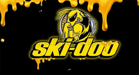SKI-DOO Honey Bee Snowmobile Banner 3
