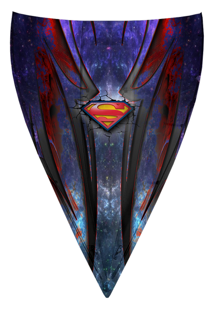 Baja Custom vinyl boat wrap design -  Superman